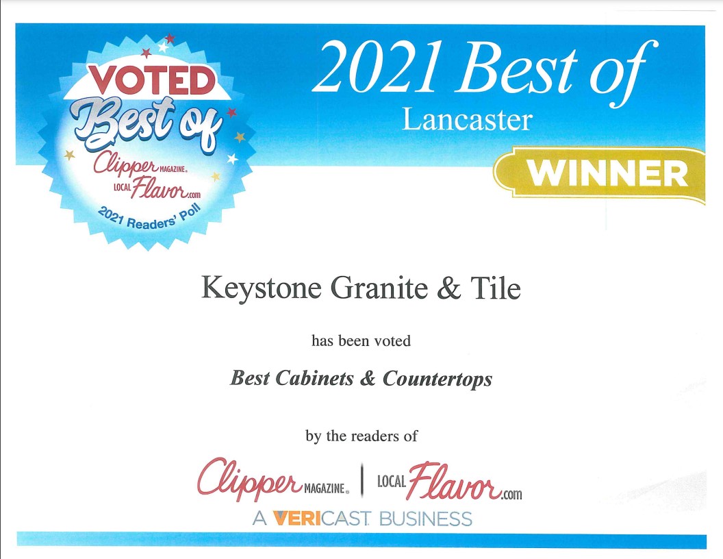 best of lancaster winner certificate