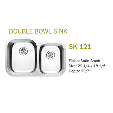 double bowl sink